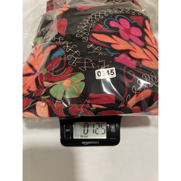 Josie Natori Multicolor Artsy Fringe Belted Short Kimono Coverup Robe Small - Picture 11 of 11